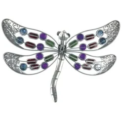 Enchanted Garden™ 14.7" Beads Dragonfly Outdoor Wall Art - Assorted Styles -The Thrive Yard Sales 2775410 2 P BK 1800