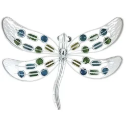 Enchanted Garden™ 14.7" Beads Dragonfly Outdoor Wall Art - Assorted Styles -The Thrive Yard Sales 2775410 4 P BK 1800
