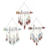 Enchanted Garden® 26" Glass Feather Wind Chime - Assorted Styles