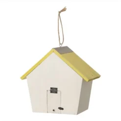 Enchanted Garden® 7.8" Wooden Lemon Bird House -The Thrive Yard Sales 2775422 backview
