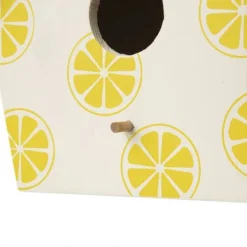 Enchanted Garden® 7.8" Wooden Lemon Bird House -The Thrive Yard Sales 2775422 rightview