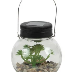 Enchanted Garden™ Artificial Succulent Solar LED Glass Jar - Assorted Styles -The Thrive Yard Sales 2775442 C
