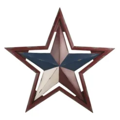 Enchanted Garden™ 28.15" Wood Star Outdoor Wall Art