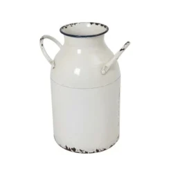 Enchanted Garden™ 13.4" Metal Milk Can