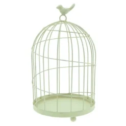 Enchanted Garden™ 13.2" Metal Decorative Bird Cage -The Thrive Yard Sales 2775450 P BK
