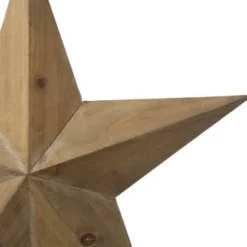 Enchanted Garden™ 17.5" Wood Star Outdoor Wall Art - Assorted Colors -The Thrive Yard Sales 2775453A leftview