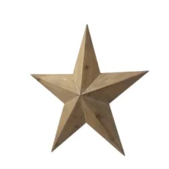 Enchanted Garden™ 17.5" Wood Star Outdoor Wall Art - Assorted Colors -The Thrive Yard Sales 2775453A rightview