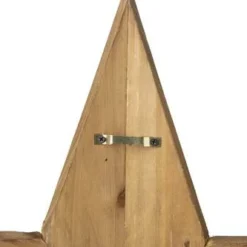 Enchanted Garden™ 17.5" Wood Star Outdoor Wall Art - Assorted Colors -The Thrive Yard Sales 2775453A topview