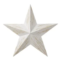 Enchanted Garden™ 17.5" Wood Star Outdoor Wall Art - Assorted Colors -The Thrive Yard Sales 2775453B