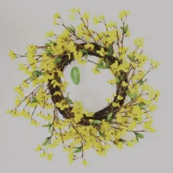 Enchanted Garden™ 22" Spring Wreath Outdoor Wall Art - Assorted Styles -The Thrive Yard Sales 2775454 4