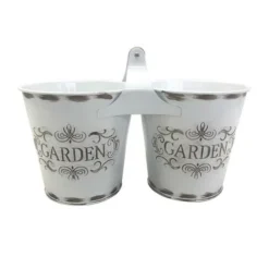 Enchanted Garden™ Dual Metal Pail - Assorted Colors -The Thrive Yard Sales 2775459 P B