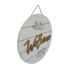 Enchanted Garden™ Wood Round Outdoor Wall Art - Assorted Styles -The Thrive Yard Sales 2775461 P A RS