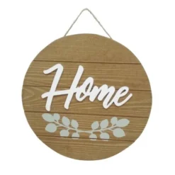 Enchanted Garden™ Wood Round Outdoor Wall Art - Assorted Styles -The Thrive Yard Sales 2775461 P B