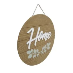 Enchanted Garden™ Wood Round Outdoor Wall Art - Assorted Styles -The Thrive Yard Sales 2775461 P B RS