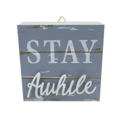 Enchanted Garden™ 6.3" Wood Decor Signs - Assorted Styles -The Thrive Yard Sales 2775464 P B