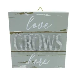 Enchanted Garden™ 6.3" Wood Decor Signs - Assorted Styles -The Thrive Yard Sales 2775464 P C
