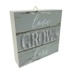 Enchanted Garden™ 6.3" Wood Decor Signs - Assorted Styles -The Thrive Yard Sales 2775464 P C LS