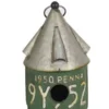Enchanted Garden® 10.6" Rustic Green Metal Bird House -The Thrive Yard Sales 2775479