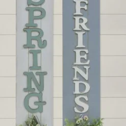 Enchanted Garden™ 35.6" Porch Sign Outdoor Wall Art - Assorted Styles 8 Enchanted Garden™ 35.6" Porch Sign Outdoor Wall Art - Assorted Styles -The Thrive Yard Sales 2775482 PorchSign