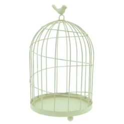 Enchanted Garden™ 9.8" Metal Decorative Bird Cage -The Thrive Yard Sales 2775492 P RS