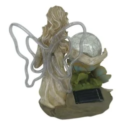 Enchanted Garden™ 8.4" Solar Fairy Statue - Assorted Styles -The Thrive Yard Sales 2775501 B P BK