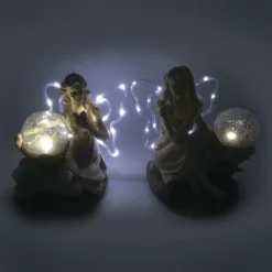 Enchanted Garden™ 8.4" Solar Fairy Statue - Assorted Styles -The Thrive Yard Sales 2775501 P AP