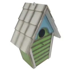 Enchanted Garden® 10.2" Wood Bird House - Assorted Styles 10 Enchanted Garden® 10.2" Wood Bird House - Assorted Styles -The Thrive Yard Sales 2775506 A P LS
