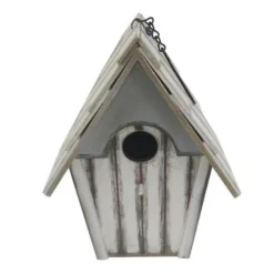 Enchanted Garden® 10.2" Wood Bird House - Assorted Styles 12 Enchanted Garden® 10.2" Wood Bird House - Assorted Styles -The Thrive Yard Sales 2775506 B P