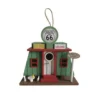 Enchanted Garden® 9.3" Route 66 Bird House 2 Enchanted Garden® 9.3" Route 66 Bird House -The Thrive Yard Sales 2775507 P FS