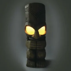 Enchanted Garden™ 18.7" Solar Tiki Statue -The Thrive Yard Sales 2775516 P AP