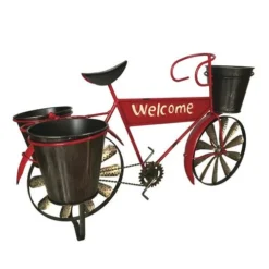 Enchanted Garden™ Metal Bike With Planters -The Thrive Yard Sales 2775521 P RSB