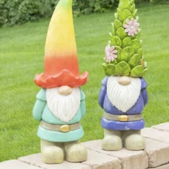 Enchanted Garden™ 30" Gnome Statue -The Thrive Yard Sales 2775531 2775532 PatioFurnitureShoot
