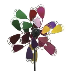 Enchanted Garden™ Double Sided Garden Spinner Stake With Deck Mount - Assorted Styles -The Thrive Yard Sales 2775536 A 1800