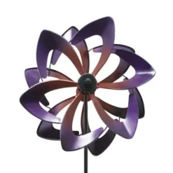 Enchanted Garden™ Double Sided Garden Spinner Stake With Deck Mount - Assorted Styles -The Thrive Yard Sales 2775536 P B