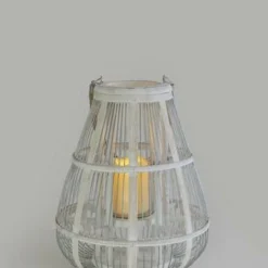 Enchanted Garden™ 14" Wood Lantern -The Thrive Yard Sales 2775562 lit 3600px