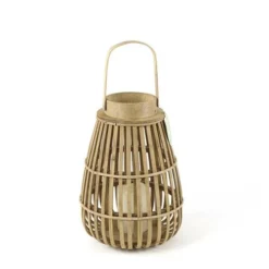 Enchanted Garden™ 13.7" Rattan LED Lantern