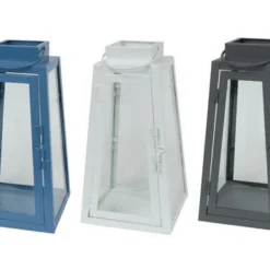 Enchanted Garden™ 9.4" Metal Lantern - Assorted Colors