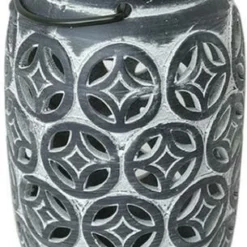 Enchanted Garden™ 7.8" Ceramic Moroccan Die-Cut Lantern - Assorted Colors -The Thrive Yard Sales 2775571 Lantern 2