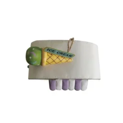 Enchanted Garden® 8.9" Ice Cream Cart Bird House -The Thrive Yard Sales 2775598 P TP