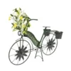 Enchanted Garden™ 37" LED Solar Metal Antique Bicycle With Planters -The Thrive Yard Sales 2775636