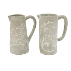 Enchanted Garden™ 9.8" Cement Pitcher Planter - Assorted Styles