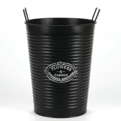Enchanted Garden™ 15.25" Nesting Metal Bucket Vase - Assorted Styles