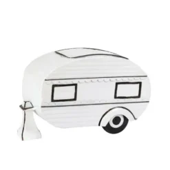 Enchanted Garden™ 14" Galvanized Metal Camper With Planter