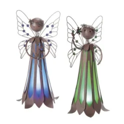 Enchanted Garden™ 15.75" Solar Metal Garden Fairy - Assorted Styles