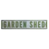 Enchanted Garden™ 20" Wood Garden Shed Outdoor Wall Art -The Thrive Yard Sales 2775685.2022