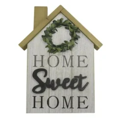 Enchanted Garden™ Wooden Home Sweet Home Outdoor Wall Art