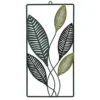 Enchanted Garden™ Metal Dark Leaf Outdoor Wall Art