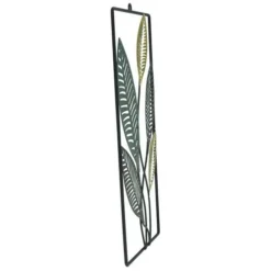 Enchanted Garden™ Metal Dark Leaf Outdoor Wall Art -The Thrive Yard Sales 2775789 P RS