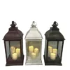 Enchanted Garden™ 23.6" Resin Lantern With LED Candles - Assorted Styles -The Thrive Yard Sales 2775830