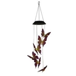 Enchanted Garden® 23.62" Solar Butterfly Wind Chime -The Thrive Yard Sales 2775843 P FS1